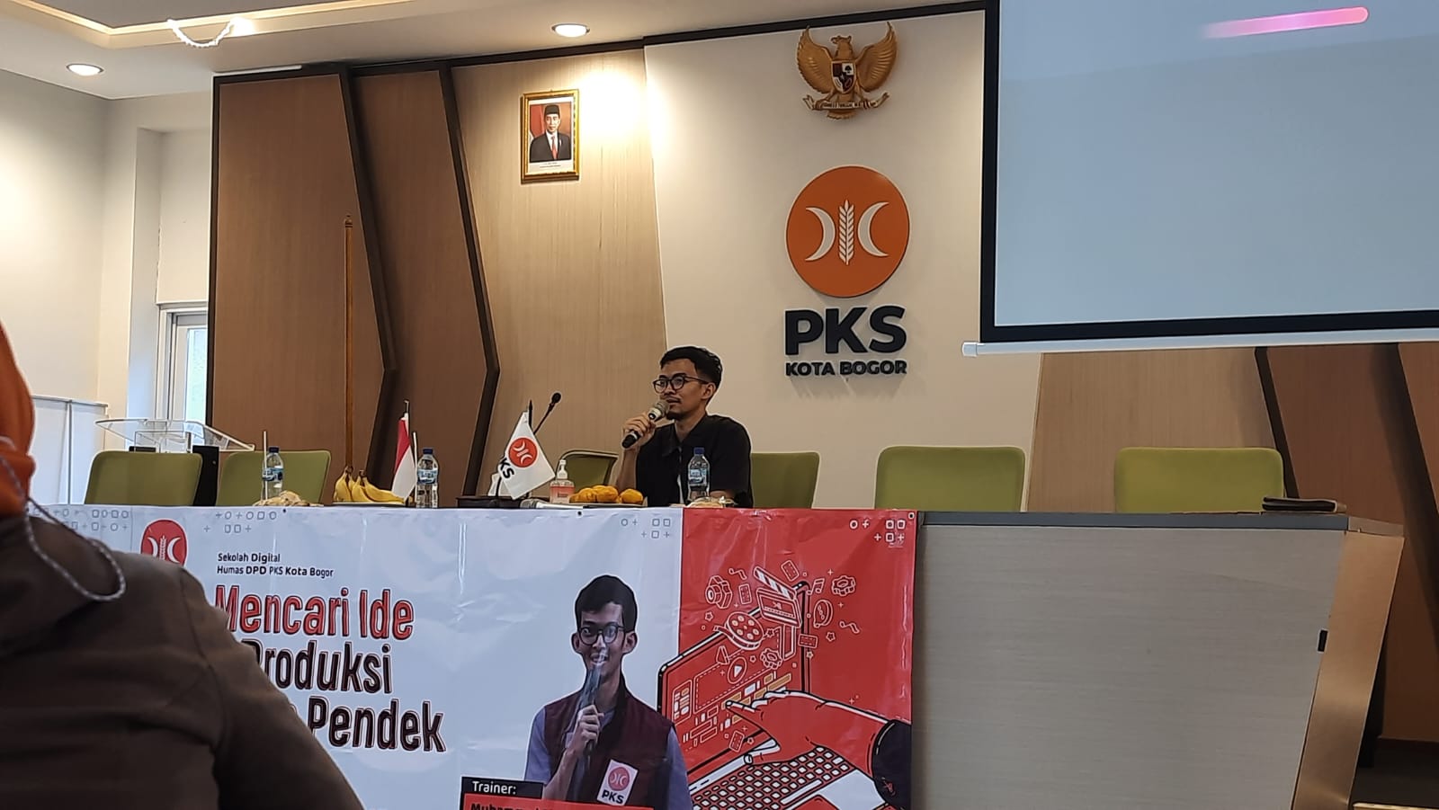 Dukung Milenial Produksi Konten Kreatif, PKS Kota Bogor Gelar Pelatihan Produksi Video Pendek